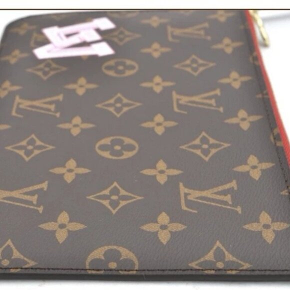 Authentic Louis Vuitton Monogram Neverfull GM Pouch NEW limited edition - Picture 3 of 11